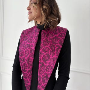 Detachable Blouse Collar for Woman/Minimalist/False Fake Peter Pan Collar/Retro Boho Lace Detachable Removable Top Shirt/Dress Accessory