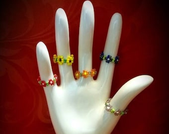 Daisy Chain Rings