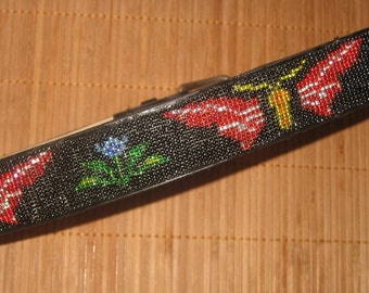 Art Deco Loom Beaded Belt