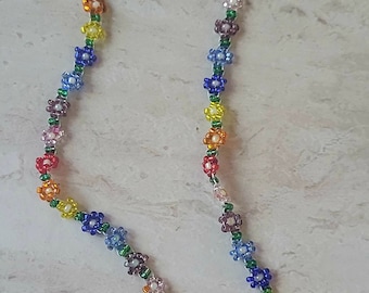 Daisy Chain Necklaces with clasp