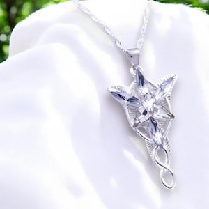 Arwen-ketting: elfenprinseshanger, handgemaakte sieraden