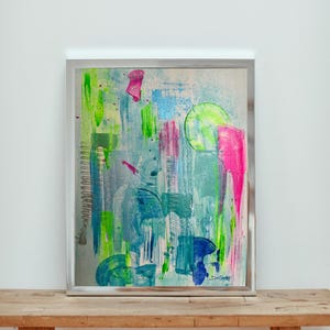 Art painting, handmade painting, abstract art.
