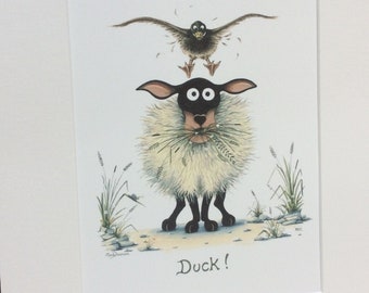 Funny Sheep Print - Etsy UK Funny Sheep Print - Etsy UK