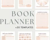 Digital Book Review Journal | Reading Tracker & Book Club Planner