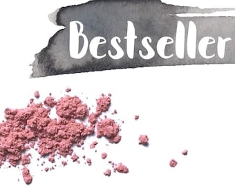 Petunia - True Pink Mineral Blush | Loose Powder Blush | Cheek Color | Cheek Tint | Natural Blush | Mineral Makeup | Bright Pink Blush