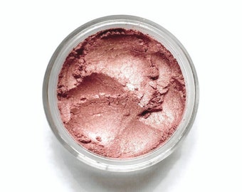 NEW SHADE! Cherry Blossom -  Pink Vegan Mineral Eyeshadow | Rose Eye Color | Cruelty Free | Vegan Eye Shadow | Mineral Makeup | Shimmer |