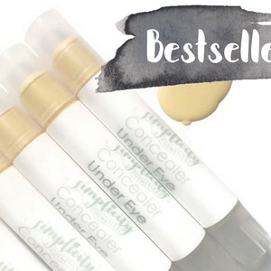 Gele Concealer - Vegan onder ogen Concealer + witmakers Stick | Cream Concealer | Glansmiddel voor huid | Biologische | Lichtgevende | Donkere kringen