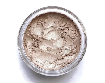 Golden Nude Shimmer Mineral Eyeshadow – Vegan, Multipurpose Safe