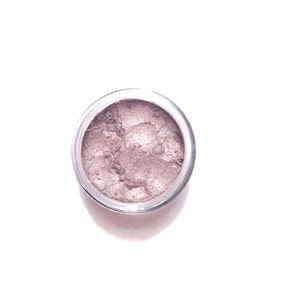 Vegan Mineral Eyeshadow - Quartz Shade - Pink Neutral Taupe Shimmer - Handcrafted Eye Shadow Makeup