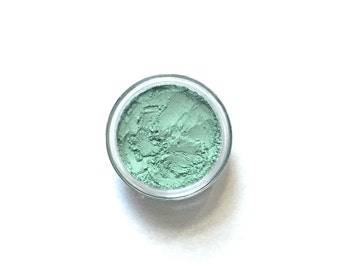 Mint - Pale Green -  Vegan Mineral Eyeshadow - Handcrafted Makeup
