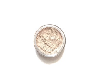 Vanilla - Vegan Mineral Eye Highlighter Eyeshadow | Pale Cream Matte Eye Shadow | Vegan Eyeshadow | Mineral Makeup | Eye Color | White