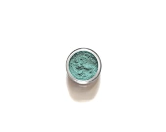 Seafoam - Pale Blue Green -  Vegan Mineral Eyeshadow - Handcrafted Makeup