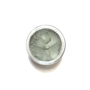 Meadow - Medium Muted Green Vegan Mineral Eyeshadow - Handcrafted Makeup