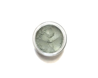 Meadow - Medium Muted Green Vegan Mineral Eyeshadow - Handcrafted Makeup