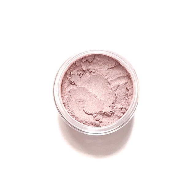 Bloom - Soft Pink | Vegan Mineral Eyeshadow | Loose Powder Eyeshadow | Light Pink Eye Shadow | Pale Pink Eyeshadow | Light Shimmer Eyeshadow