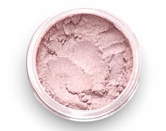 Bloom - Soft Pink | Vegan Mineral Eyeshadow | Loose Powder Eyeshadow | Light Pink Eye Shadow | Pale Pink Eyeshadow | Light Shimmer Eyeshadow