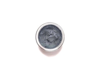 Ocean - Vegan Mineral Eyeshadow - medium dusty blue  - Handcrafted Makeup