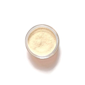 Under Eye Concealer / Brightener - Pale Yellow- Handcrafted Makeup