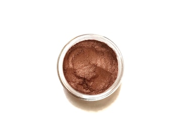 Copper - True Metallic Copper Vegan Mineral Eyeshadow - Handcrafted Makeup