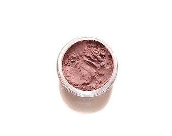 Vegan Mineral Eyeshadow - Gerbera Shade - Warm Pink  - Handcrafted Mineral Eye Shadow Makeup