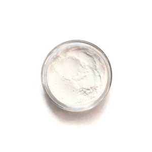 Pearl - Vegan Mineral Eye Highlighter / Eyeshadow - pure white  - Handcrafted Makeup