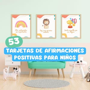 Cartes d'affirmations positives pour les enfants, cartes pour enfants pour l'estime de soi, cartes de motivation, thérapie, cartes Montessori