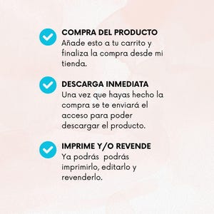May include: A blue checkmark icon with the text "COMPRA DEL PRODUCTO" above it. The text below the icon reads "A&ntilde;ade esto a tu carrito y finaliza la compra desde mi tienda."