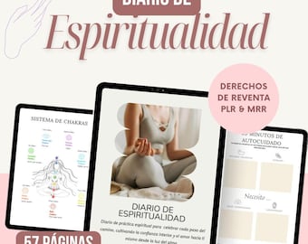 Spirituelles Tagebuch, Spiritueller Planer, Spirituelles Erwachen, Emotionstagebuch, PLR & MRR, Weiterverkaufsrechte