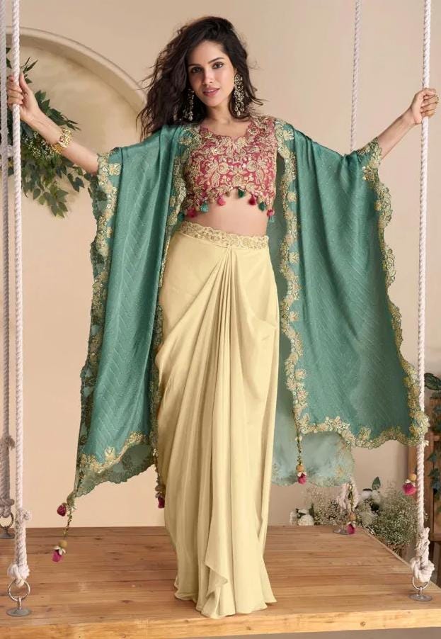 Buy Indo Western Shrug Online In India India