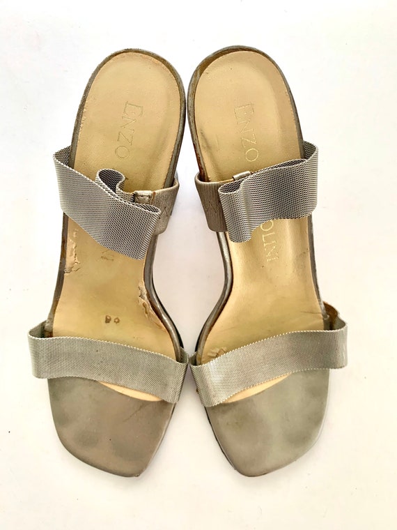 Size 5.5M ENZO ANGIOLLINI Vintage Step In Sandals - image 10