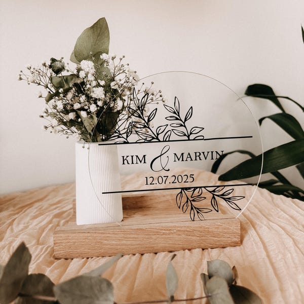 Wedding gift with vase and dried flowers! The perfect wedding gift!!