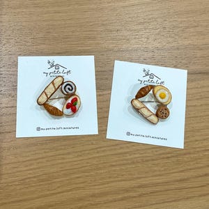 Broches de pain et de toasts