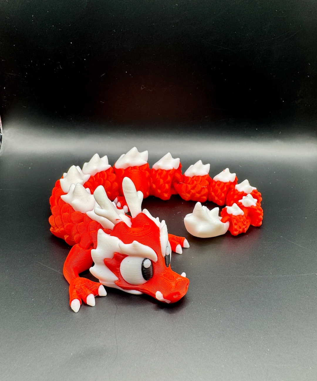 3D Printed Flexi Dragon: Articulated Fidget Toy - Etsy