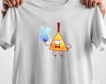 Bill Cipher T-Shirt: Gravity Falls Inspired Art, Cosplay Gift