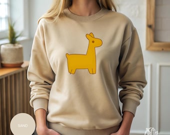 Mabel Pines Llama Sweatshirt: Gravity Falls Cosplay Hoodie