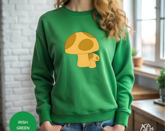 Mabel Pines Green Mushroom Sweatshirt - Gravity Falls Cosplay
