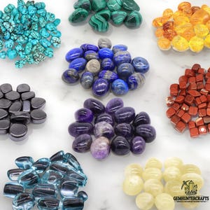 Natural Tumbled Stone – Polished Gemstones for Crystal Healing, Protection, Meditation, Energy Work, and Home Decoration