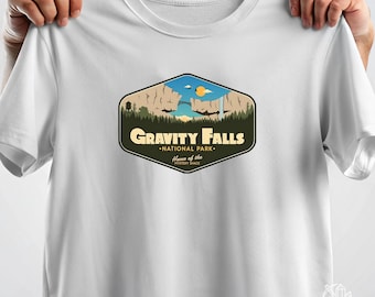 Gravity Falls National Park T-Shirt: Mystery Shack Merch