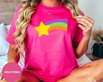 Mabel Pines Rainbow Star Sweatshirt - Gravity Falls Cosplay