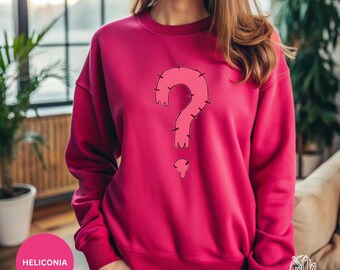 Mabel Pines Sweatshirt: Gravity Falls Question Mark Costume