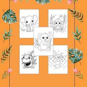 Animal - Colouring Book