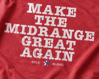 Make The Midrange Again Basketball Graphic T-Shirt Hooper Tee