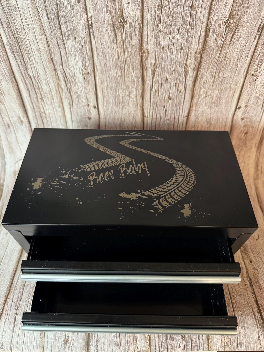 Custom Mini Tool Box. Personalized Craft Organizer. Laser Engraved Tool ...
