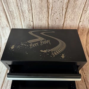 Custom Mini Tool Box. Personalized Craft Organizer. Laser Engraved Tool Box for Men. Christmas Gifts for Him. Kobalt Mini Tool Box.