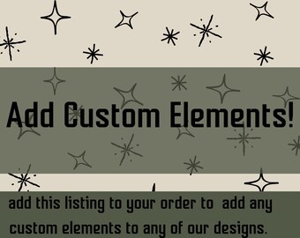 Add Custom Elements.