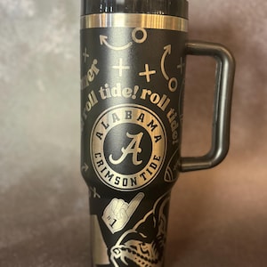 Alabama Crimson Tide Travel Mug - Etsy