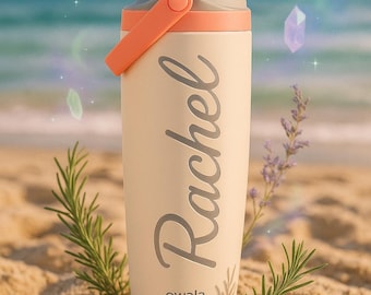 Personalized Owala FreeSip Sway| Laser Engraved 30 oz 40 oz | Custom Font & Icon | Custom Cruise Cup, Owala Water Bottle