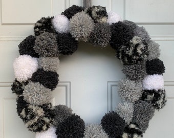 Snowy Christmas wreath