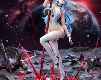 Anime Sci-Fi STL – Chica espacial inspirada en Ayanami, modelo para impresión 3D (bikini + versión alternativa), figura de resina, descarga digital