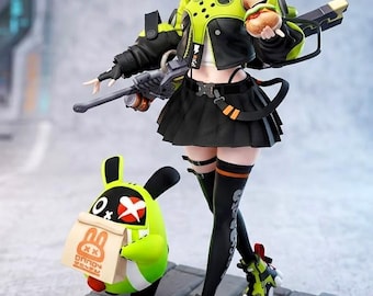 Archivo STL de anime inspirado en Anby – Modelo 3D de waifu de ciencia ficción para impresión, figura de personaje de fantasía, archivo STL de resina, descarga digital